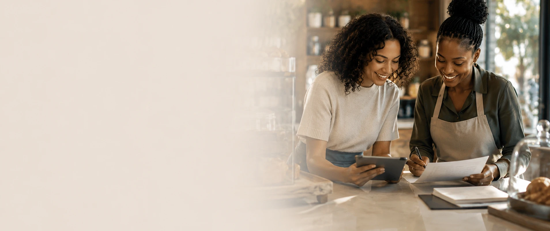 Business owners collaborating on transition planning and exit strategy